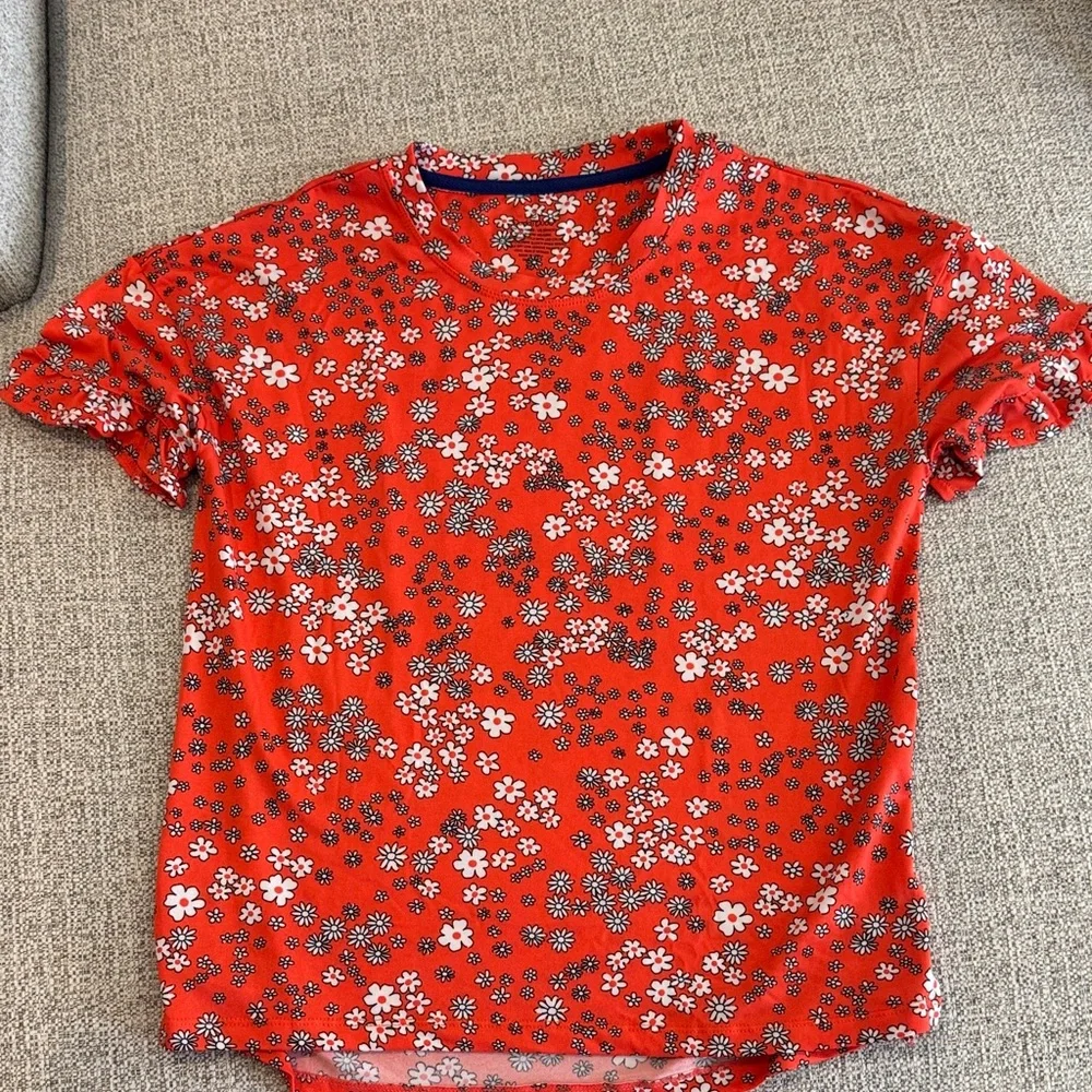 Cuddl Duds Cozy Short Sleeve Pajama Top & Capri Set with Headband